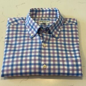 Peter Millar Men’s Button-Down Shirt – Size Medium